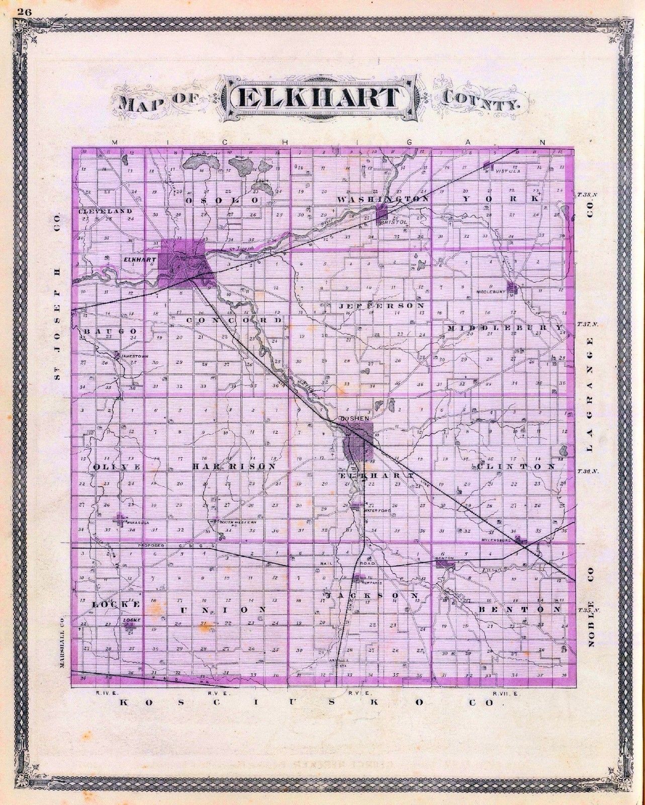 Elkhart Indiana County Gis at Mary Best blog