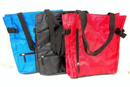 Heavy Duty Polyester Unisex Shopping Tote w/Open Cargo Area ~ Choice of ... - £11.16 GBP