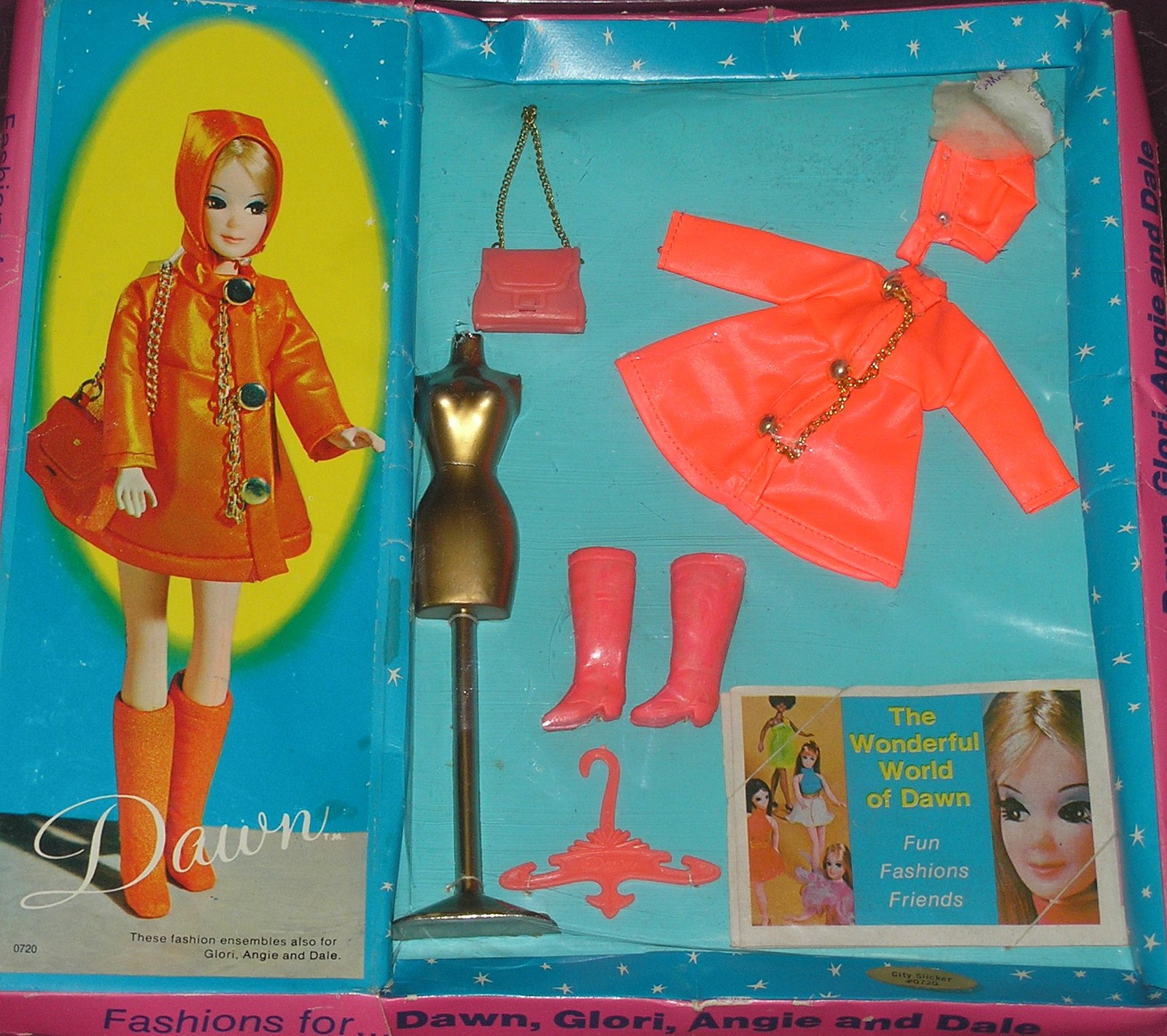 1969 Topper Dawn Doll Fashion City Slicker #0720 4 Dawn Glogi, Angie ...