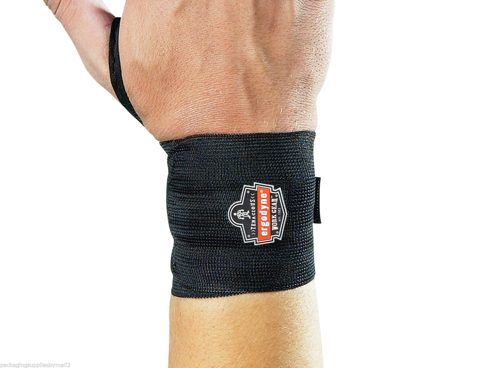 Ergodyne Wrist Wrap with Thumb Loop Large XLarge 3 Wrist Wraps