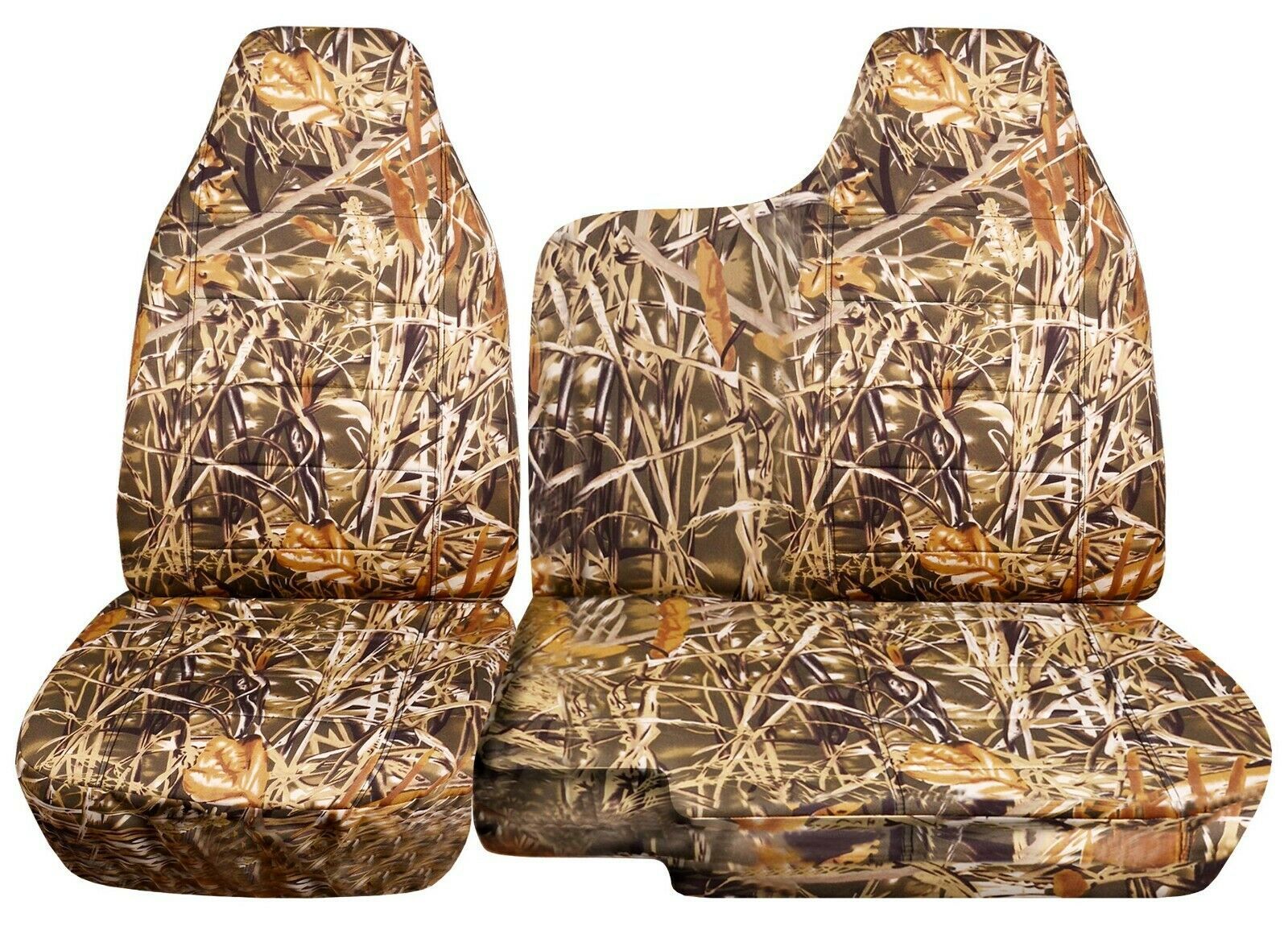 Car seat covers Fits Ford Ranger 1998-2003 60/40 Bench seat  Camo Wetlands
