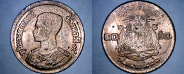 1957 BE2500 Thai 10 Satang World Coin - Thailand Siam Y-79a - £3.21 GBP