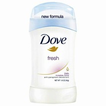 12 Pack Dove Antiperspirant Deodorant Fresh 24hr Invisible Solid (1.6oz) 02-2021 - $33.66