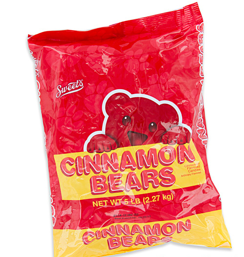 CINNAMON BEARS 40 LBs Gummies Chewy Retro Gourmet Bulk Gummi Soft Candy