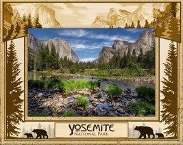 Yosemite National Park Laser Engraved Wood Picture Frame Landscape (4 x 6)  - $29.99