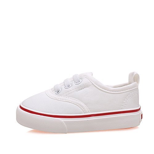 Amgoldbay Breathable Children Canvas Boys Shoes White Sneakers Steve