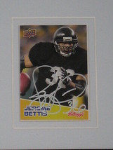 Jerome Bettis Signed Framed 18x24 Photo Display JSA Steelers ESPY Awards image 2