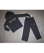 BOYS 4 - Nike - Heavyweight Navy Sports Pants &amp; Jacket TRACK SUIT / JOGG... - $50.00