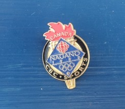 Nagano Winter Olympic Games (1998)  - CBC sports of Canada - Lapel Pin -... - $15.00