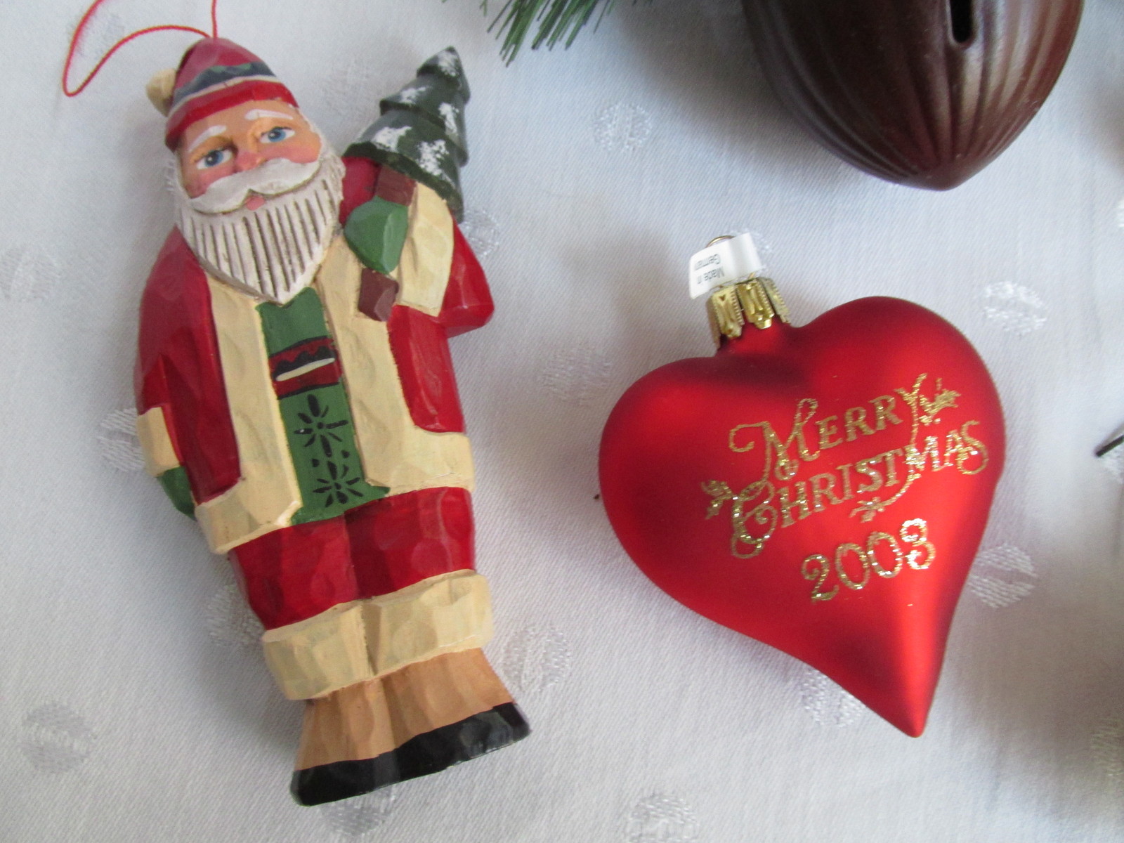 Christmas Tree House Decorating Ornaments Set of Five Destash Other