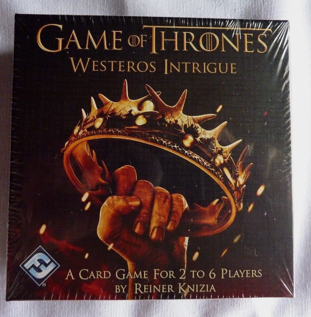 Primary image for Game of Thrones Westeros Intrigue Card Game NEW