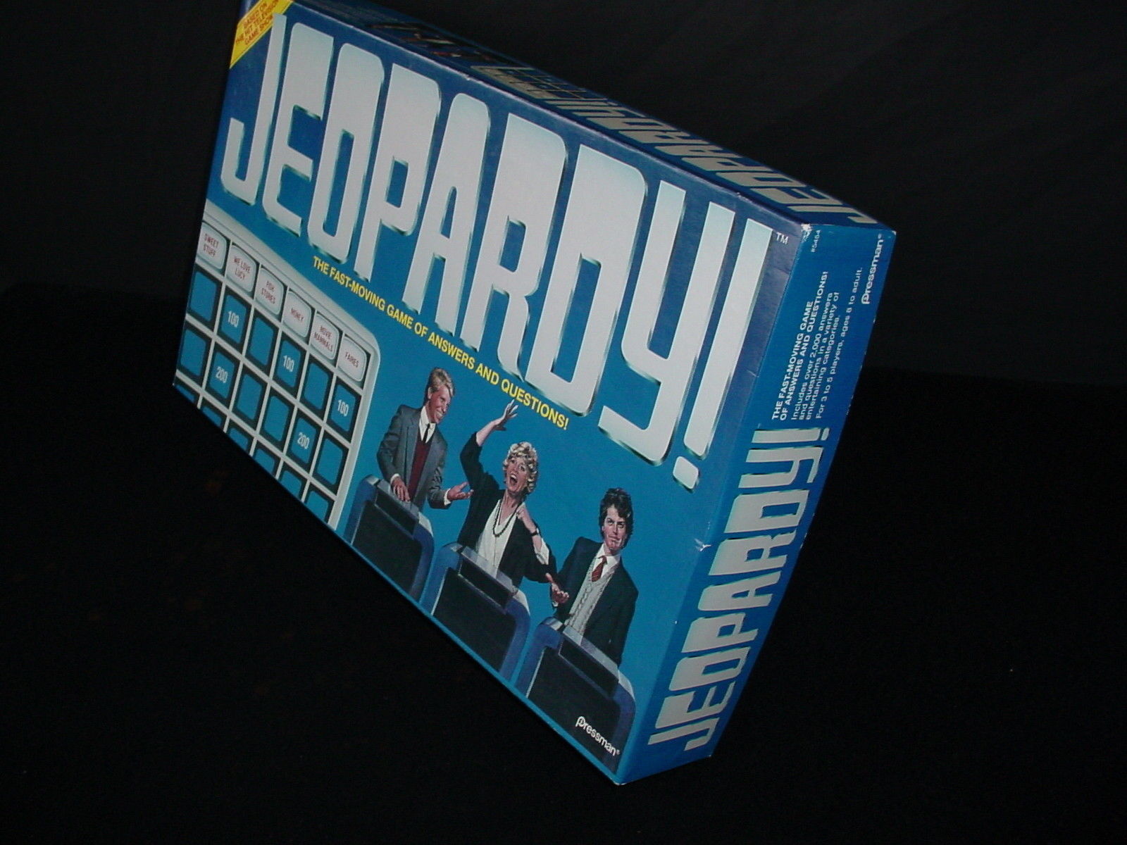 Vintage Jeopardy Game Pressman 1986 TV Game Show - 1970-1989