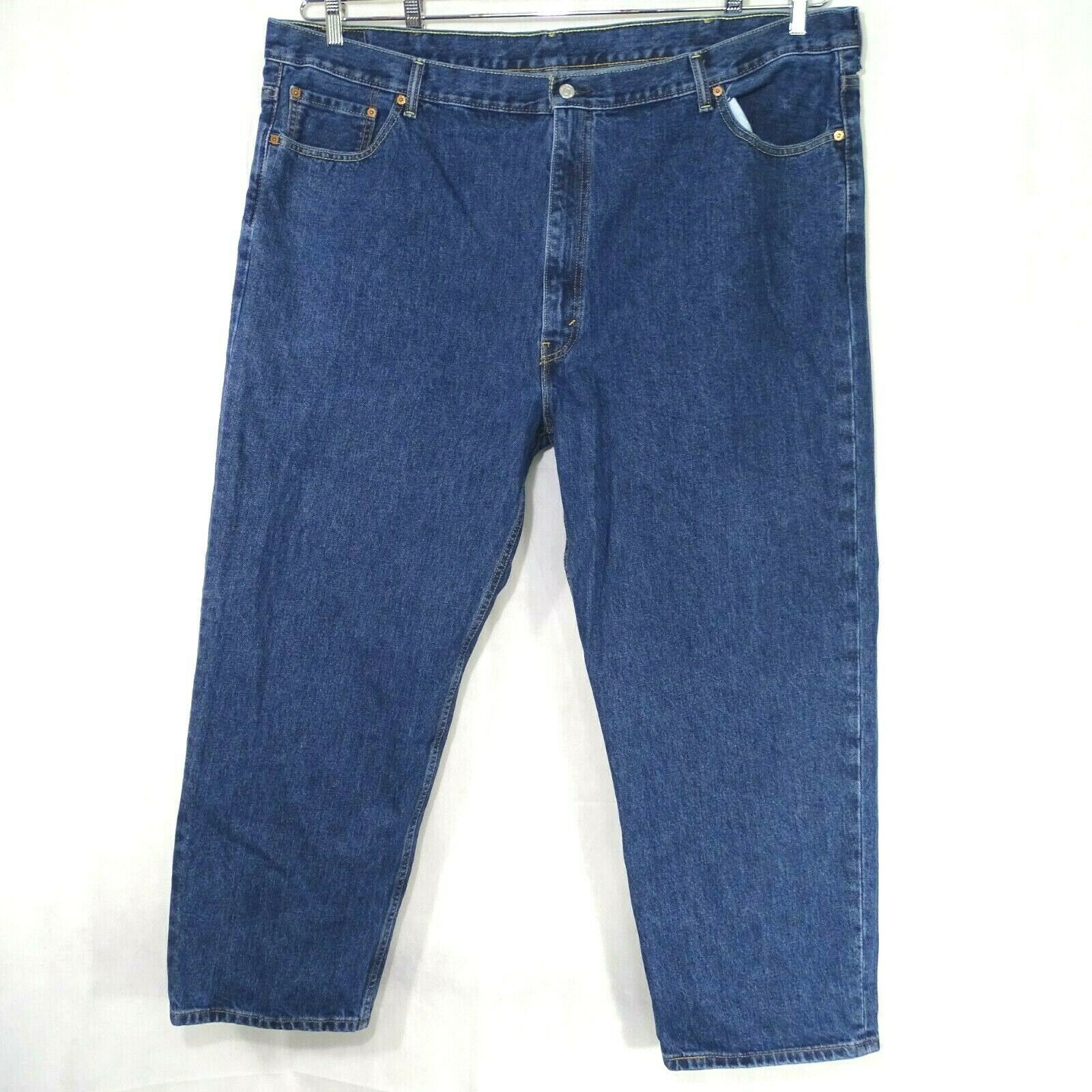 Levis 550 Jeans Straight Leg Men Size 50 Waist x 30 Length Blue Medium ...