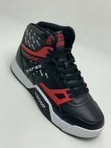 Men's Troop Delta Black White Red Fashion Sneakers - $98.00