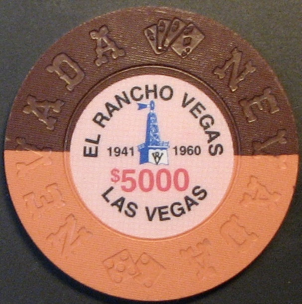 $5000 casino chip