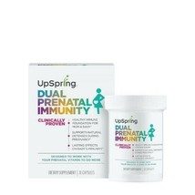 Upspring Dual Prenatal Immunity Dietary Supplement 1 BOX/30 Capsules Exp. 07/22 - $18.99