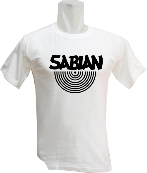 Sabian Canadian Cymbal Logo Custom Black TShirt S M L XL XXL XXXL Rare