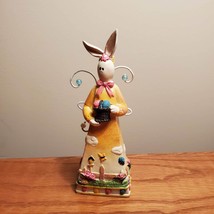 Vintage Easter Rabbit Figurine, Sad Bunny Statue, Resin, Easter Decor image 6