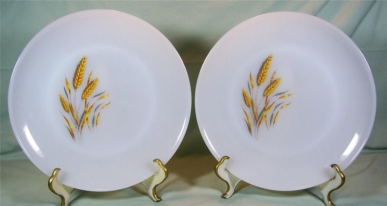 Set 4 Fire King Milk Glass Dinner Plates Fire King Fleurette Dinner Plates Anchor Hocking Fire King Oven Ware Anchor Hocking Milk Glass