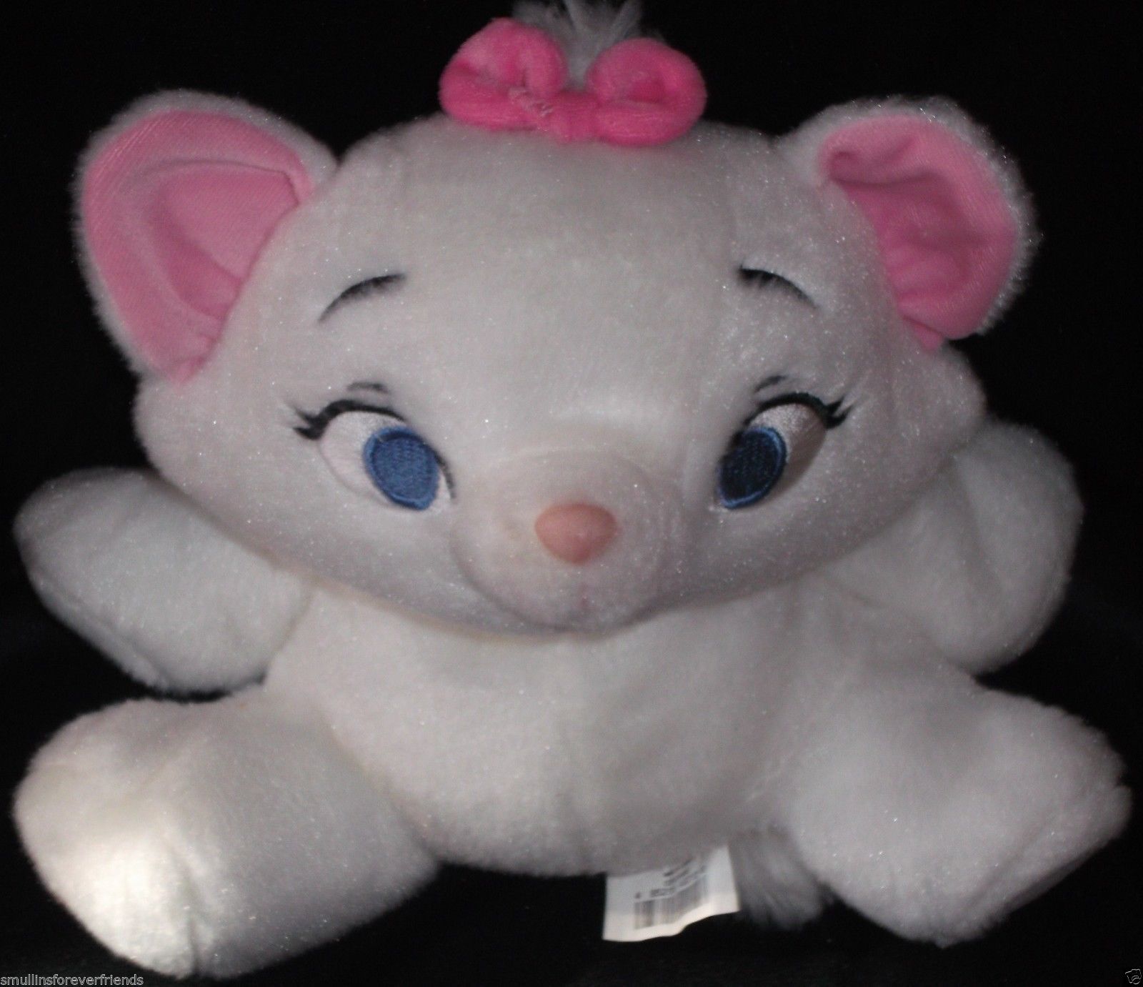 white kitten stuffed animal