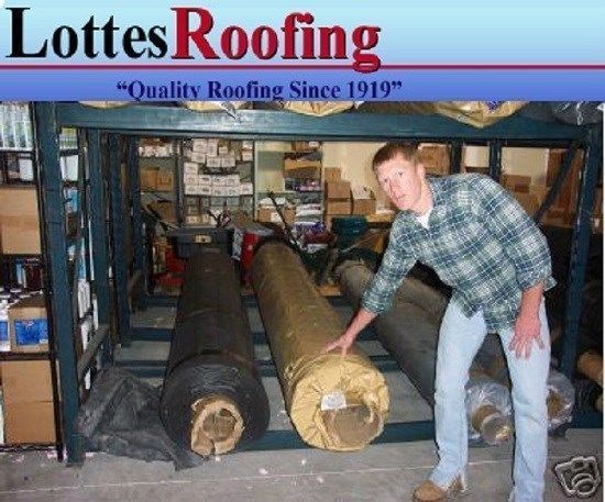 10/' x 27/' BLACK 60 MIL EPDM RUBBER ROOFING BY THE LOTTES COMPANIES