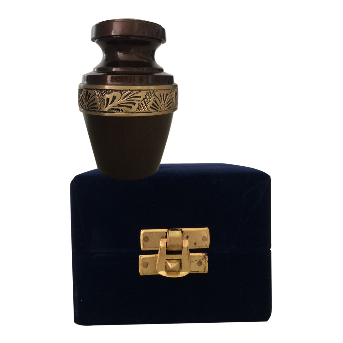 Mini Memorial Urns Ashes Grecian Rustic Pewter Keepsake Urn With Velvet Box Cremation Urns