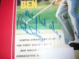 Curtis Strange Signed Framed 1989 Sports Illustrated Magazine Cover Display image 2