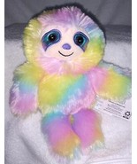 Plush Whimsical Multi-Colored SLOTH 9&quot;H Mini Plush NWT - $8.88