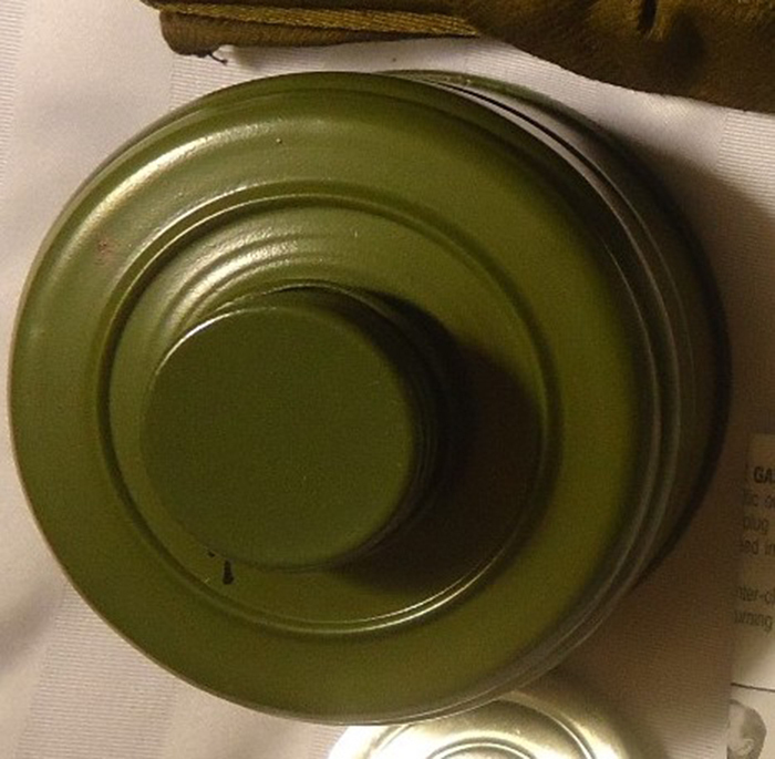 40mm NATO Gas Mask Filter Canister GP5 PDFD Israeli Gas Mask Charcoal 