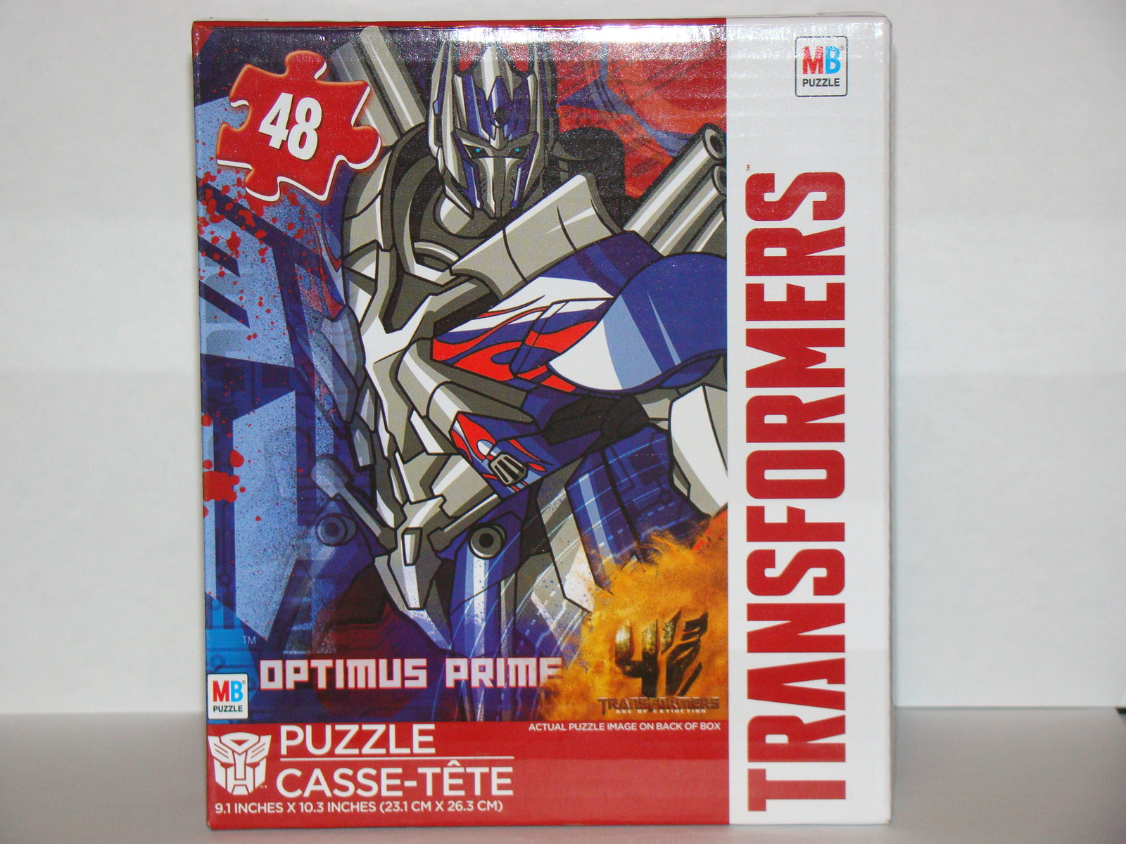 MB PUZZLE TRANSFORMERS OPTIMUS PRIME (48 Jigsaw Pieces) Jigsaw