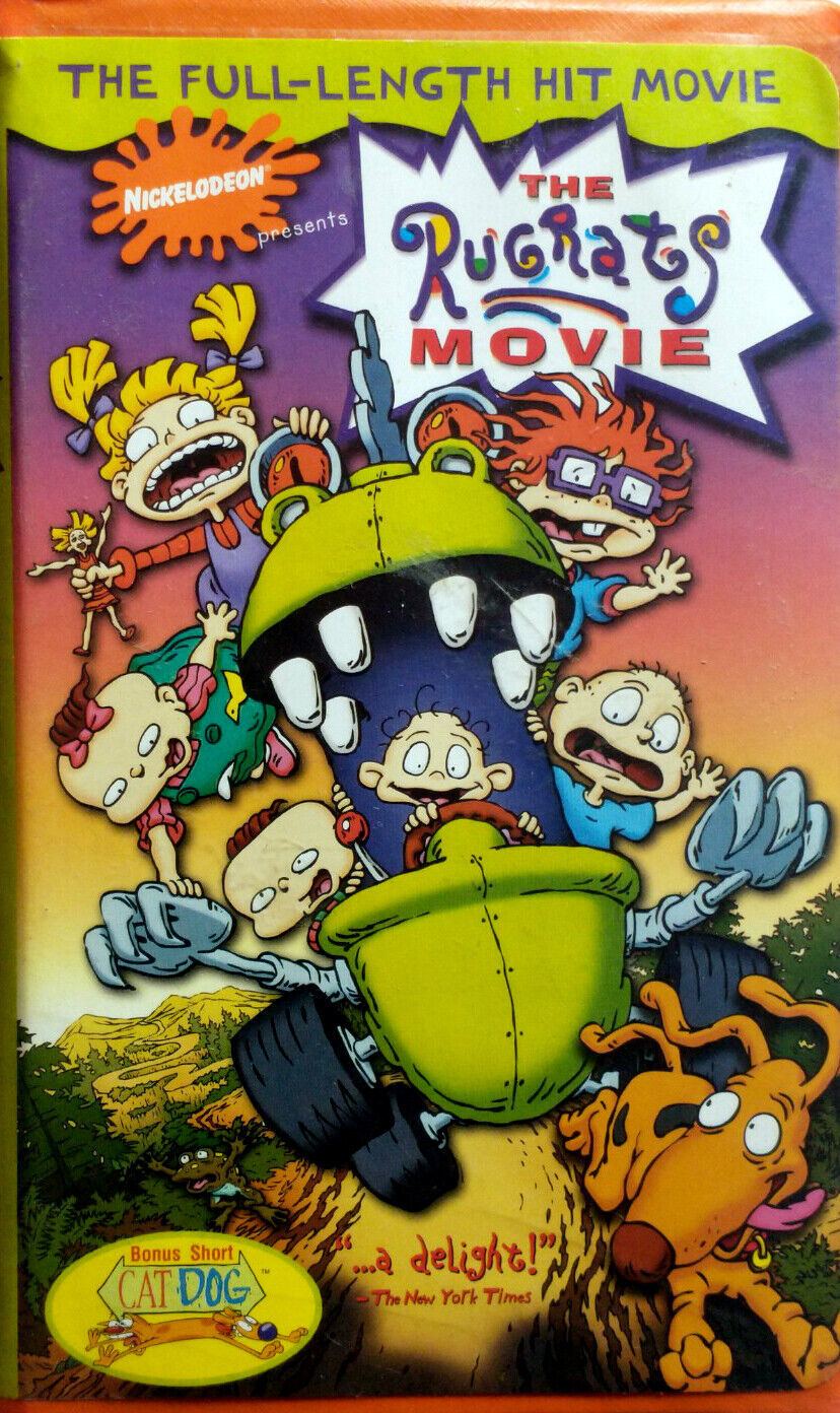 The Rugrats Movie Vhs 1998 Elizabeth Daily Christine Cavanaugh Kath Soucie Vhs Tapes 7983