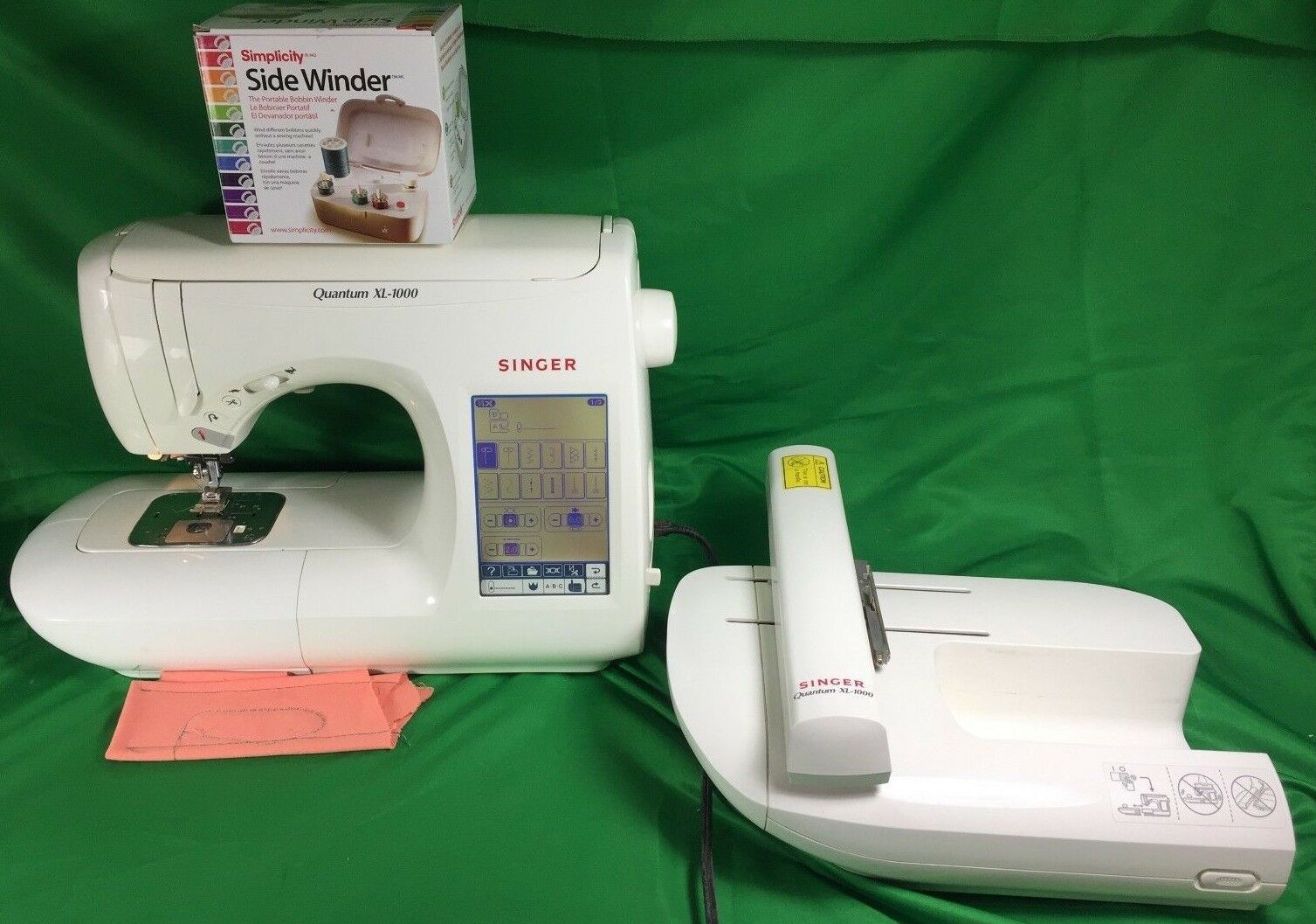 Singer Quantum XL1000 w/ Embroidery Attachment *Read Description