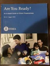 Are You Ready? An In-Depth Guide to Citizen Preparedness – FEMA - $11.95