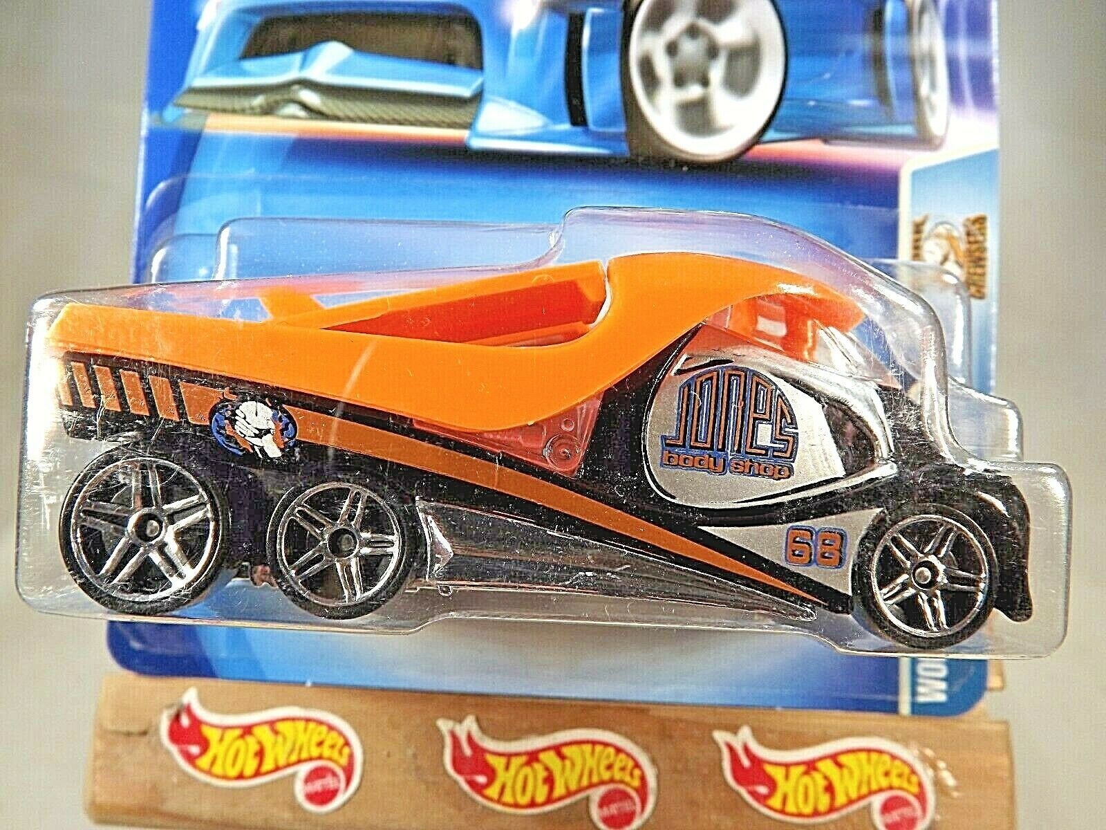 2003 Hot Wheels 186 Work Crewsers 9/10 CABBIN' FEVER Black/Orange w