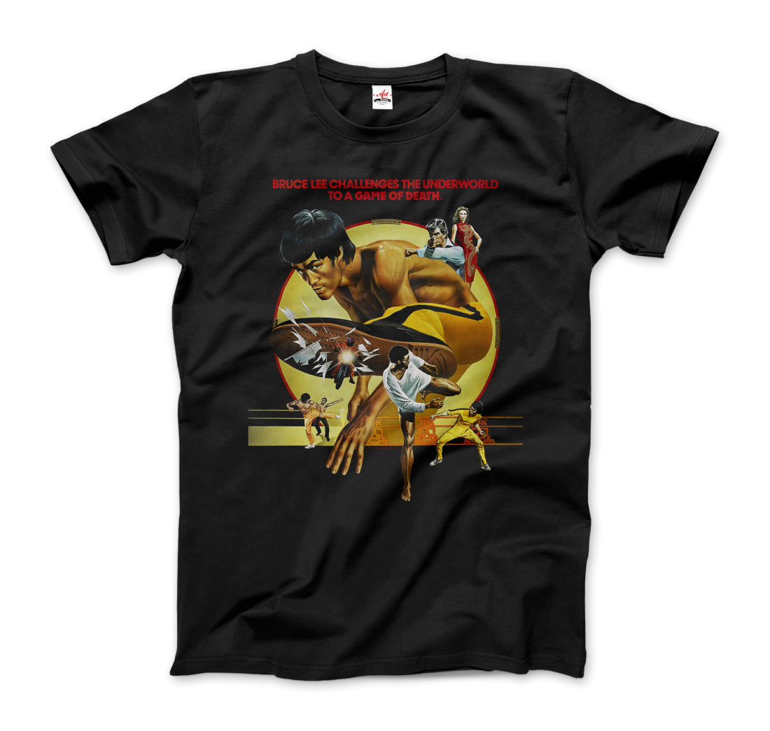 Bruce Lee Enter the Dragon 1978 Movie Artwork T-Shirt