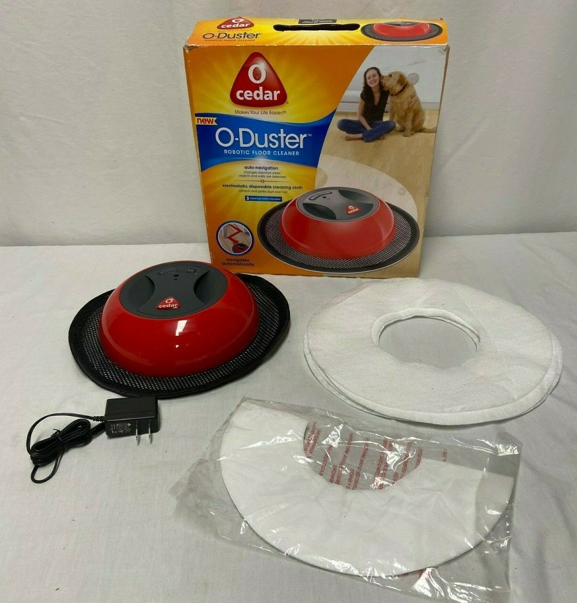 OCedar O Duster Robotic Floor Cleaner Carpet & Floor Sweepers