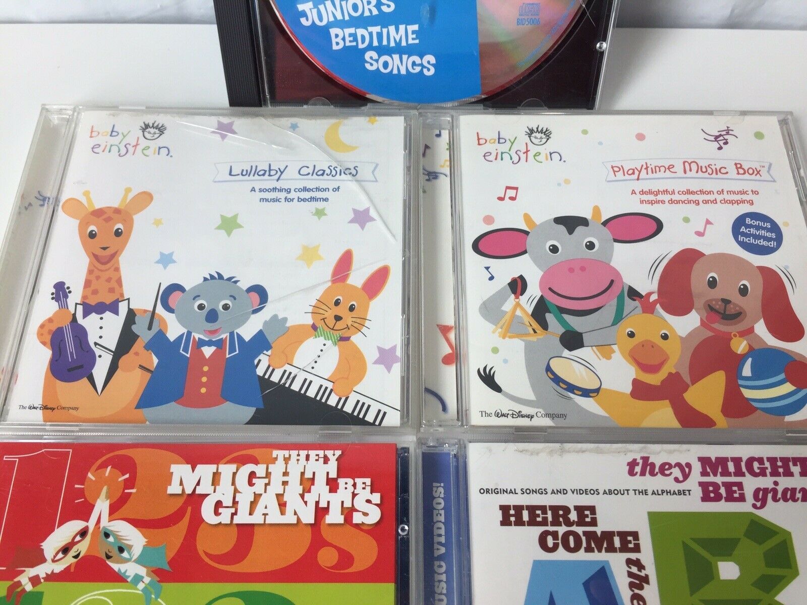 Childrens Music CDs Baby Einstein Veggie Tales They Might Be Giants ABC ...