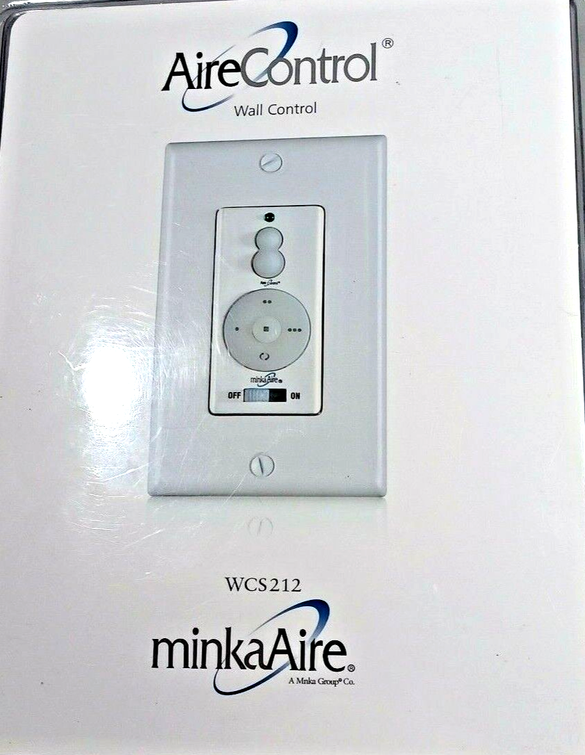 Minka Aire Control Wall WCS212 3Speed w/Reverse Full Range Light