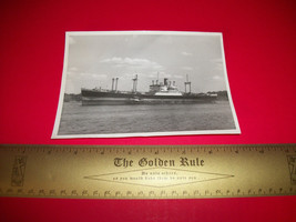 Boat Ship Vessel Photograph Photo Black White Philippine Beam Art Home Treasure - $14.24