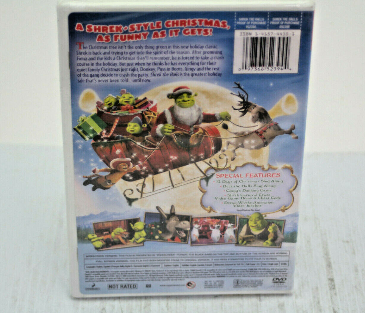 Shrek The Halls 2008 DVD BRAND NEW Factory Sealed - DVDs & Blu-ray Discs