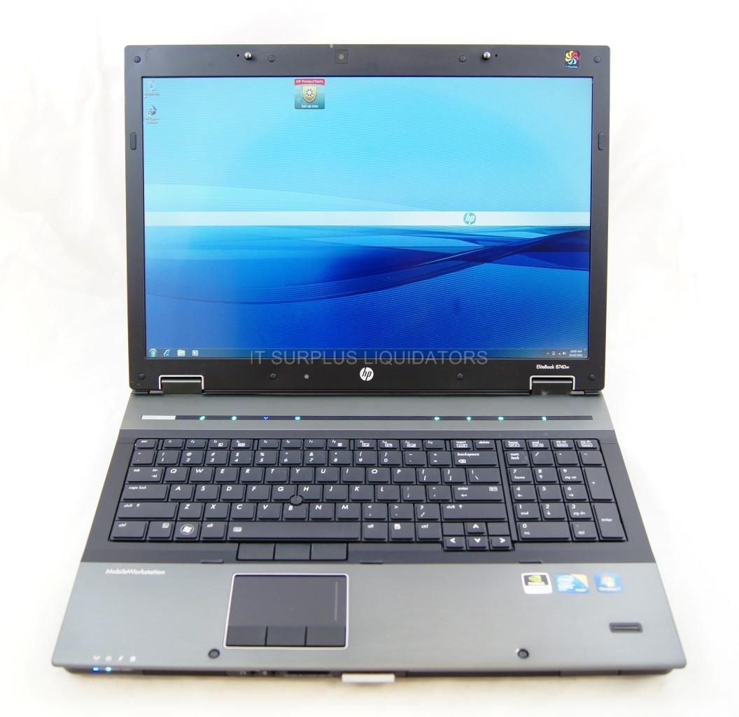 Hp Elitebook 8740w Dreamcolor 17 Notebook Extreme I7 940xm 213ghz Cpu 32gb Ram Pc Laptops 5659