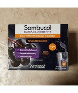 Sambucol Daily Immune Drink Powder  Advanced Immune- 30 packets EXP: 08/22 - $12.99