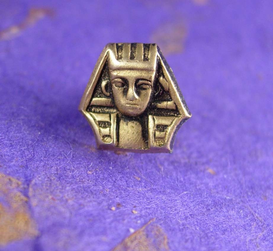 Egyptian Revival Pharoah Tie Tack Vintage Sphinx Head Fero Ancient ...