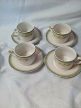 Pfaltzgraff French Quarter Cup &amp; Saucer Set of 4 2000-2006 Cup 3x3/ Sauc... - $20.10