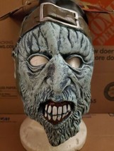 Ghostbusters Child Sparky the Subway Ghost 3/4 Mask Ghoul Scary Blue Old Man  - $14.85