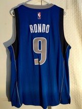 Adidas Swingman NBA Jersey Dallas Mavericks Rajan Rondo Blue sz XL - $34.64