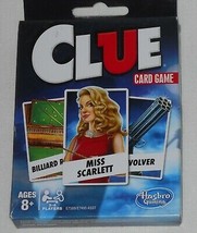 Hasbro Clue Card Game 2 to 4 Players Fun Strategy Mystery Game Age 8+ Brand NEW! - $6.95
