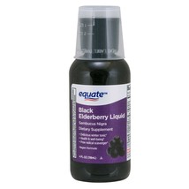 Equate Black Elderberry Liquid Dietary Supplement 4 fl OZ. - $16.82