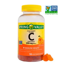 Spring Valley Vegetarian Vitamin C Gummies, 250 mg, 150 Ct - $18.99