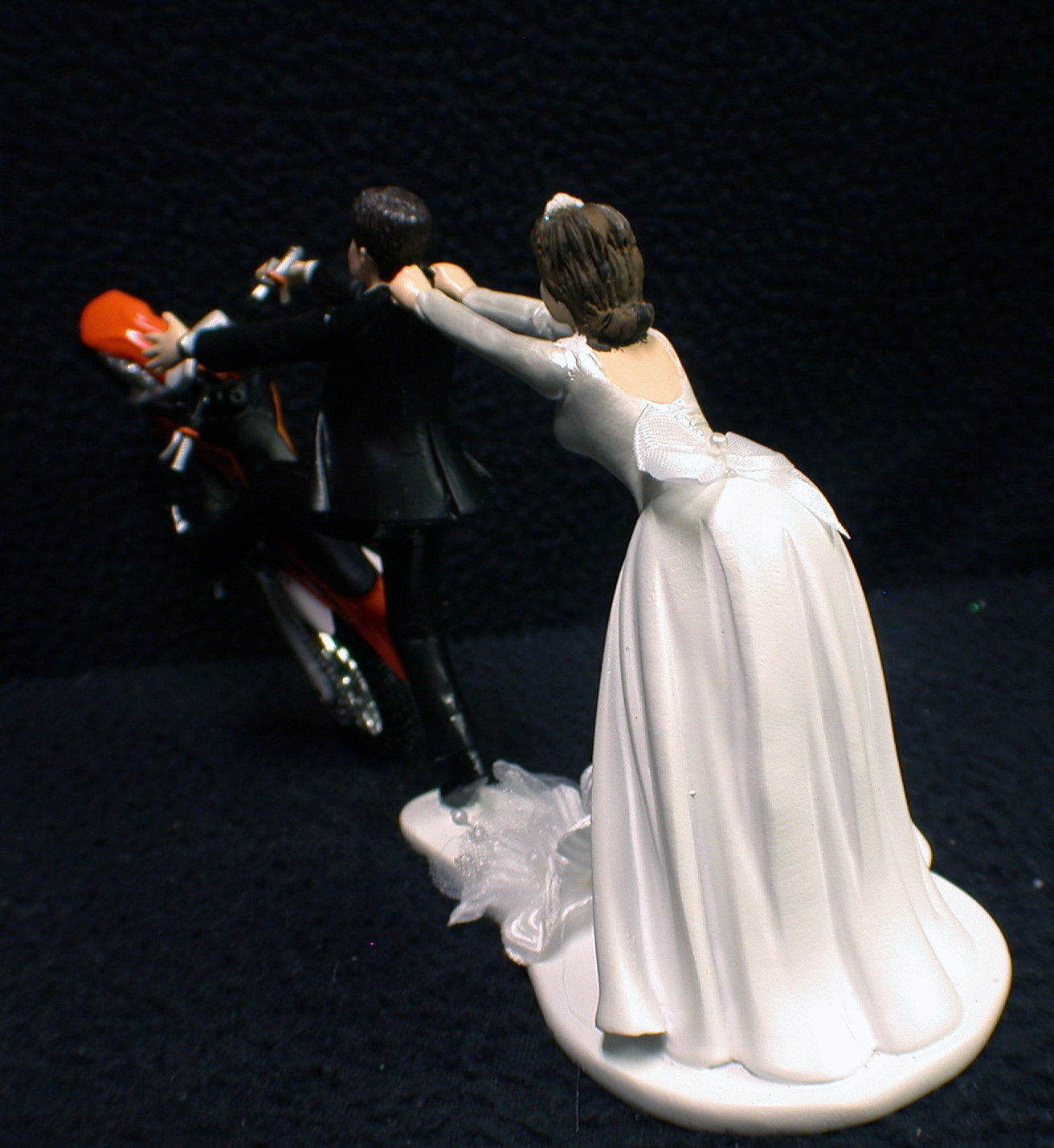PICK Suzuki Kawasaki Honda Dirt Bike  off road track Motorcycle Wedding cake top 